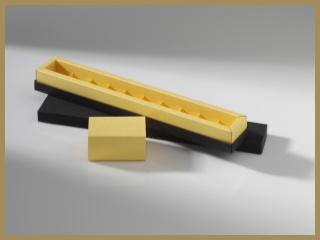Etue · Ebony / Gold